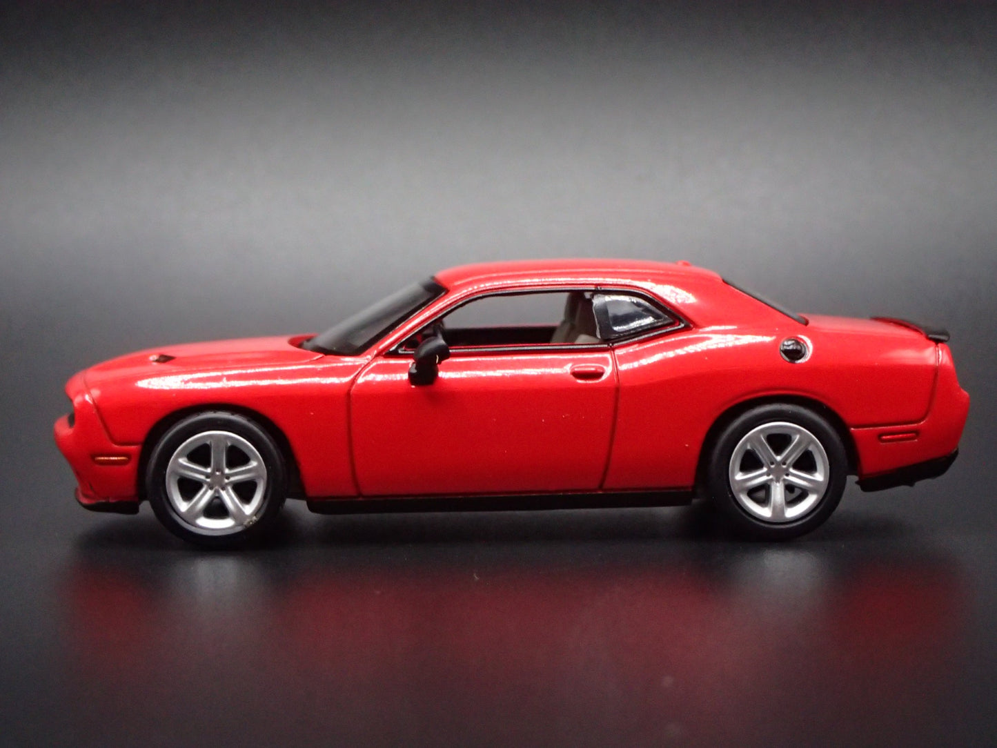 2008-2023 DODGE CHALLENGER RT ORANGE RARE 1/64 SCALE DIORAMA DIECAST MODEL CAR