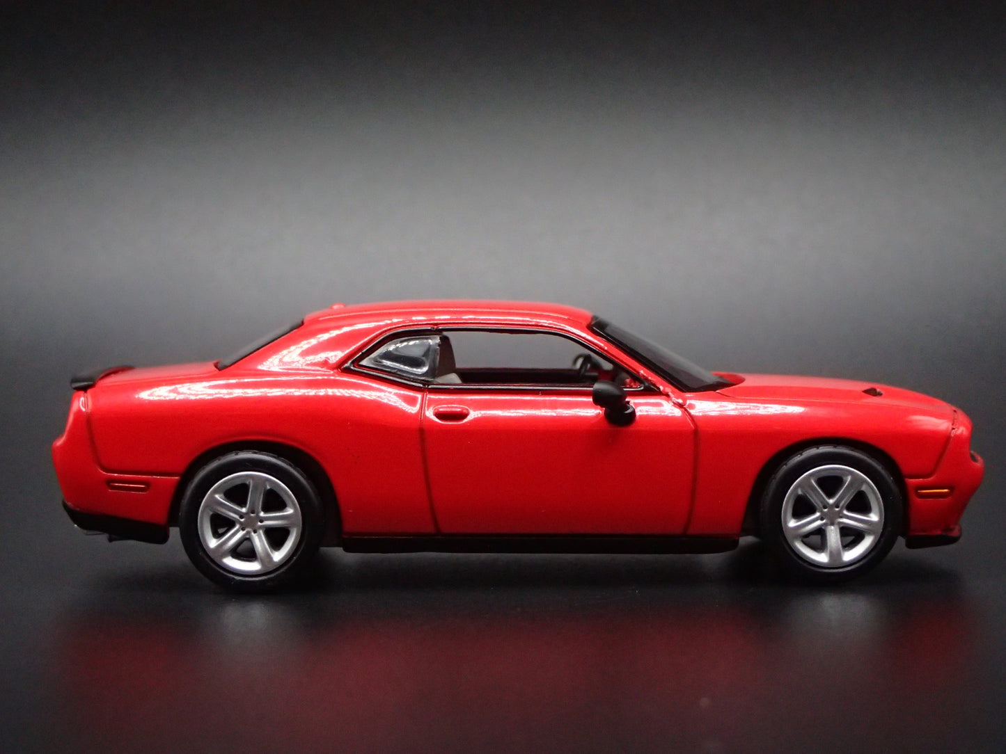2008-2023 DODGE CHALLENGER RT ORANGE RARE 1/64 SCALE DIORAMA DIECAST MODEL CAR
