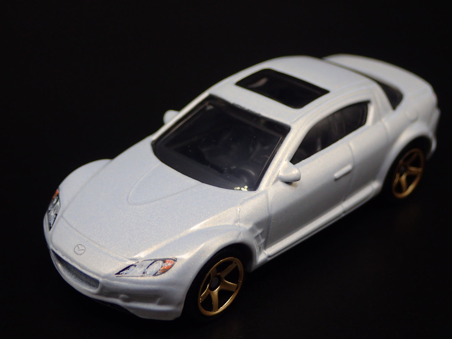 2003-2012 MAZDA RX8 JDM WHITE 1:64 SCALE COLLECTIBLE DIORAMA DIECAST MODEL CAR
