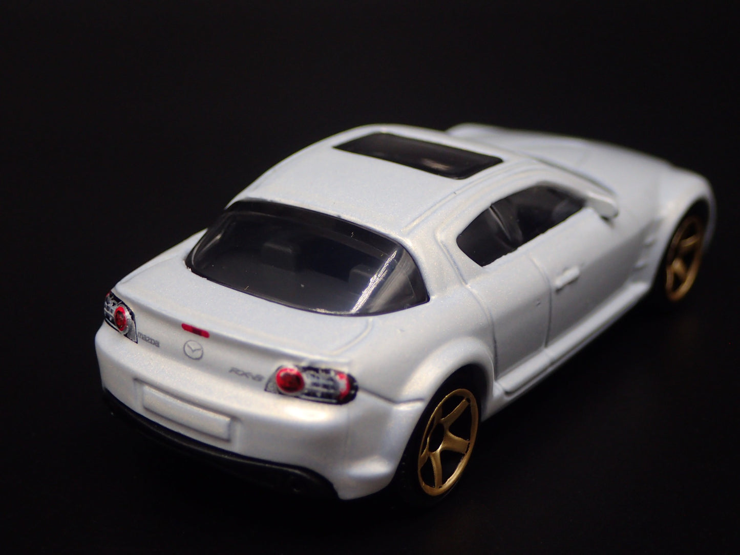 2003-2012 MAZDA RX8 JDM WHITE 1:64 SCALE COLLECTIBLE DIORAMA DIECAST MODEL CAR