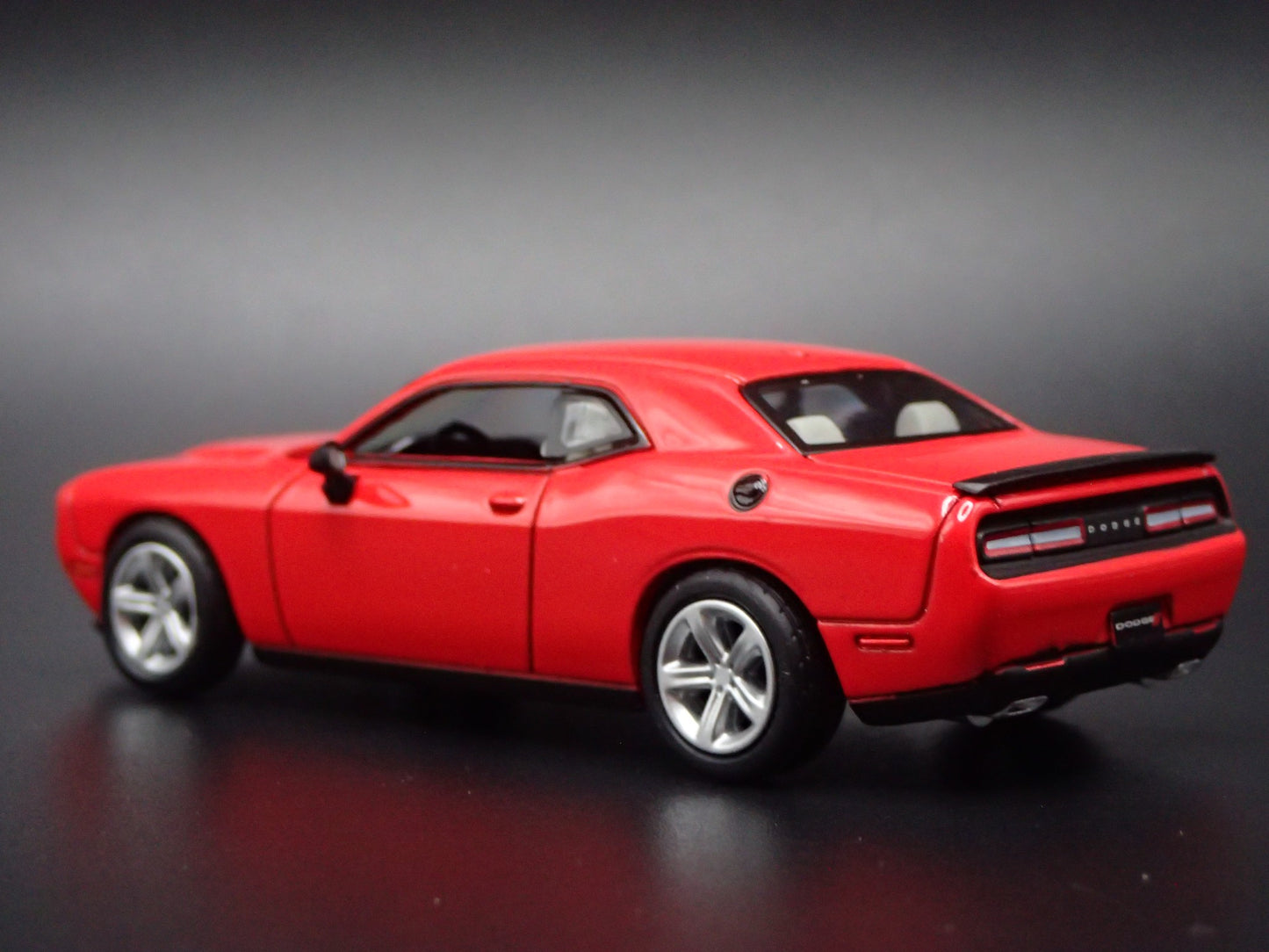2008-2023 DODGE CHALLENGER RT ORANGE RARE 1/64 SCALE DIORAMA DIECAST MODEL CAR
