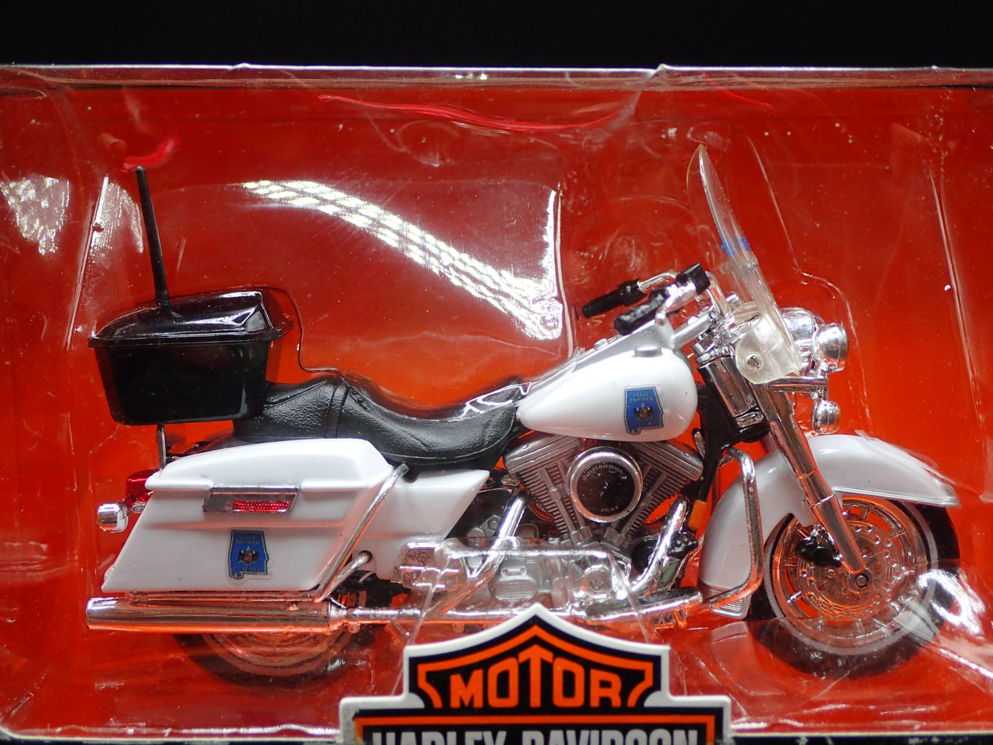 ALABAMA STATE TROOPER HARLEY DAVIDSON MAISTO 1/18 MOTORCYCLE MODEL SERIES 07