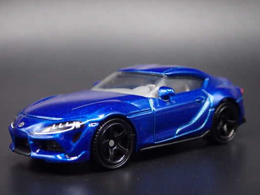 2019-2025 TOYOTA GR SUPRA BLUE 1/64 SCALE COLLECTIBLE DIORAMA DIECAST MODEL CAR