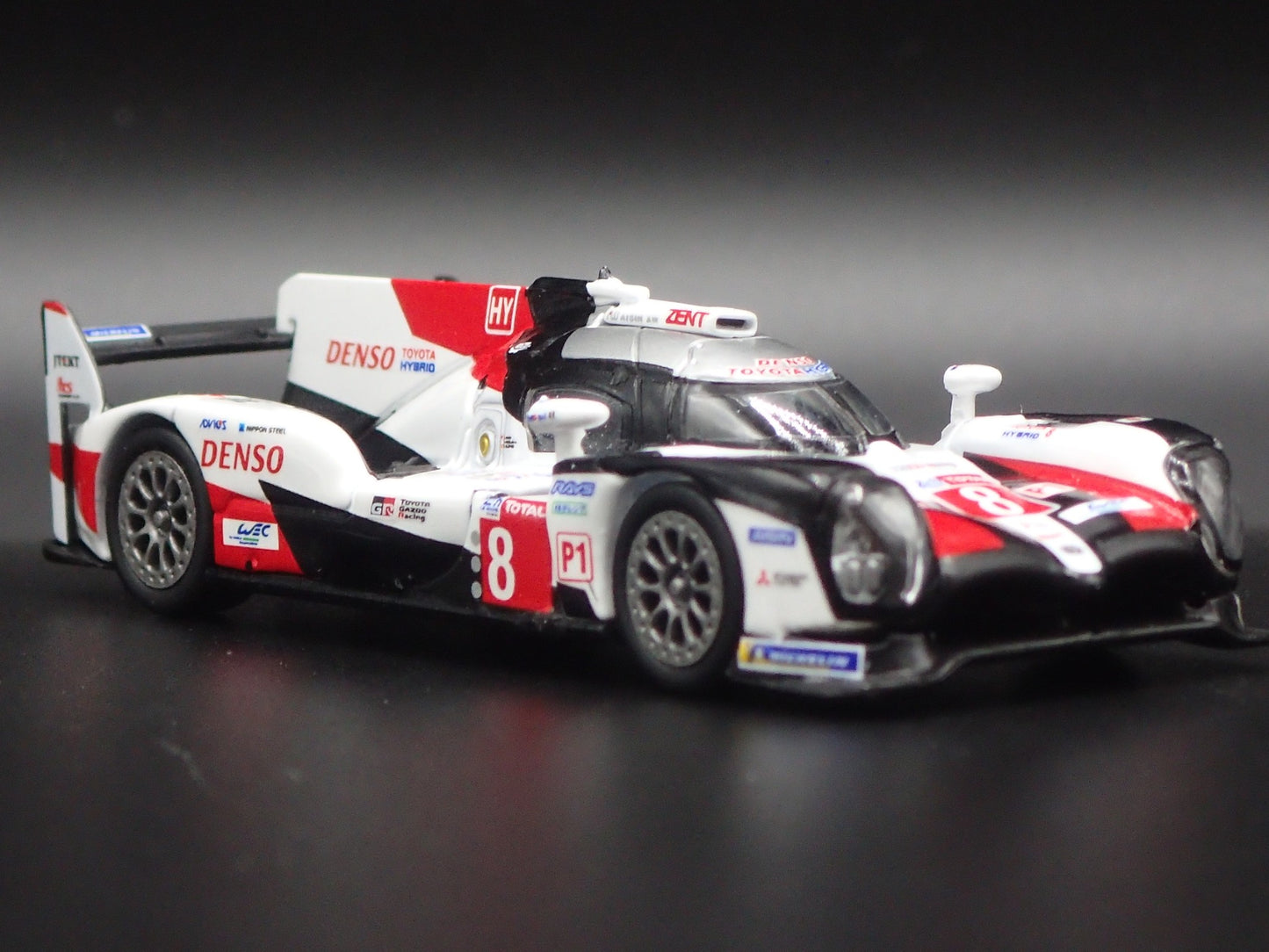 TOYOTA TS050 HYBRID GAZOO RACING 24HR LE MANS 2019 1/64 SCALE DIECAST MODEL CAR