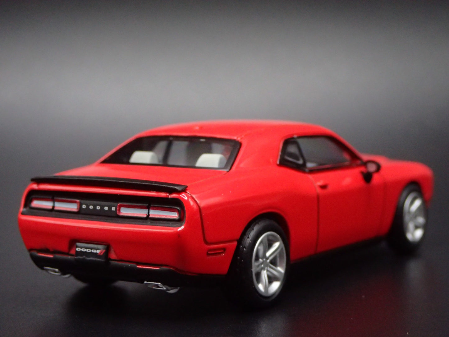 2008-2023 DODGE CHALLENGER RT ORANGE RARE 1/64 SCALE DIORAMA DIECAST MODEL CAR