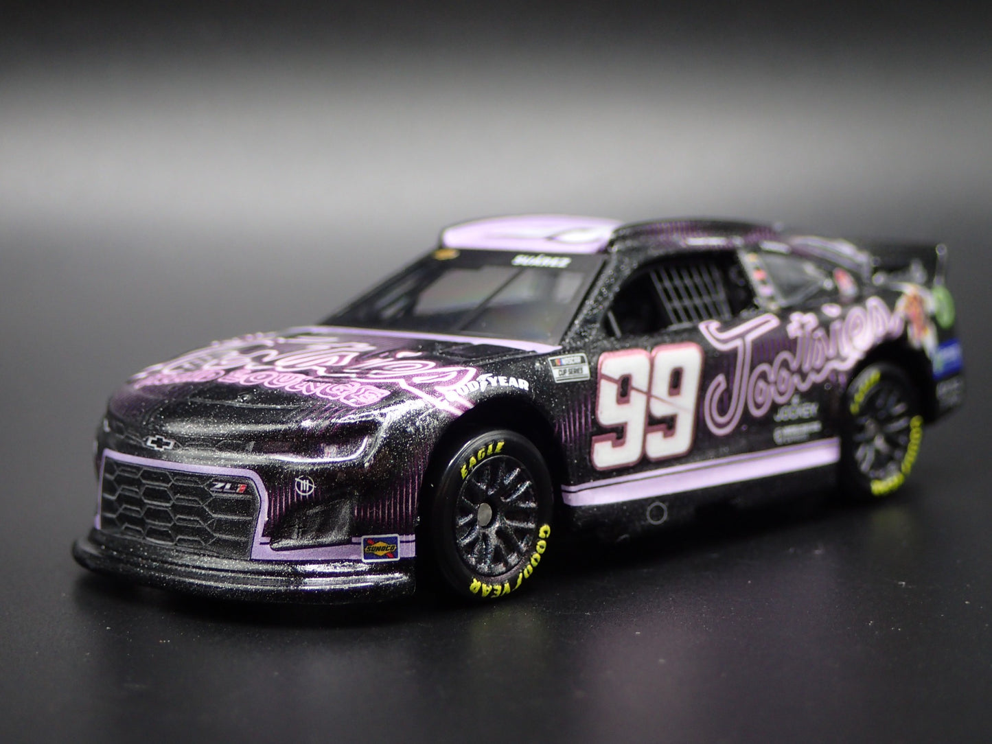 2024 24 CHEVY CAMARO ZL1 99 DANIEL SUAREZ TOOTSIES NASCAR 1:64 DIECAST MODEL CAR