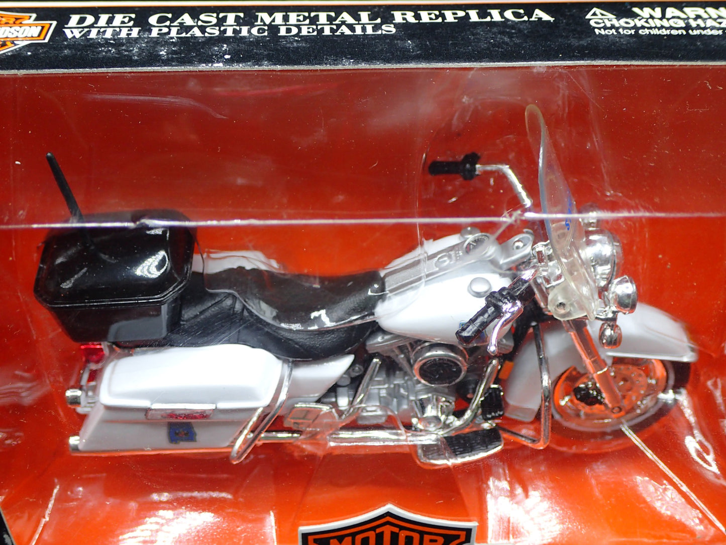ALABAMA STATE TROOPER HARLEY DAVIDSON MAISTO 1/18 MOTORCYCLE MODEL SERIES 07