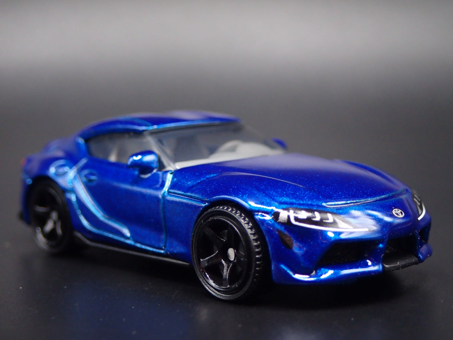 2019-2025 TOYOTA GR SUPRA BLUE 1/64 SCALE COLLECTIBLE DIORAMA DIECAST MODEL CAR