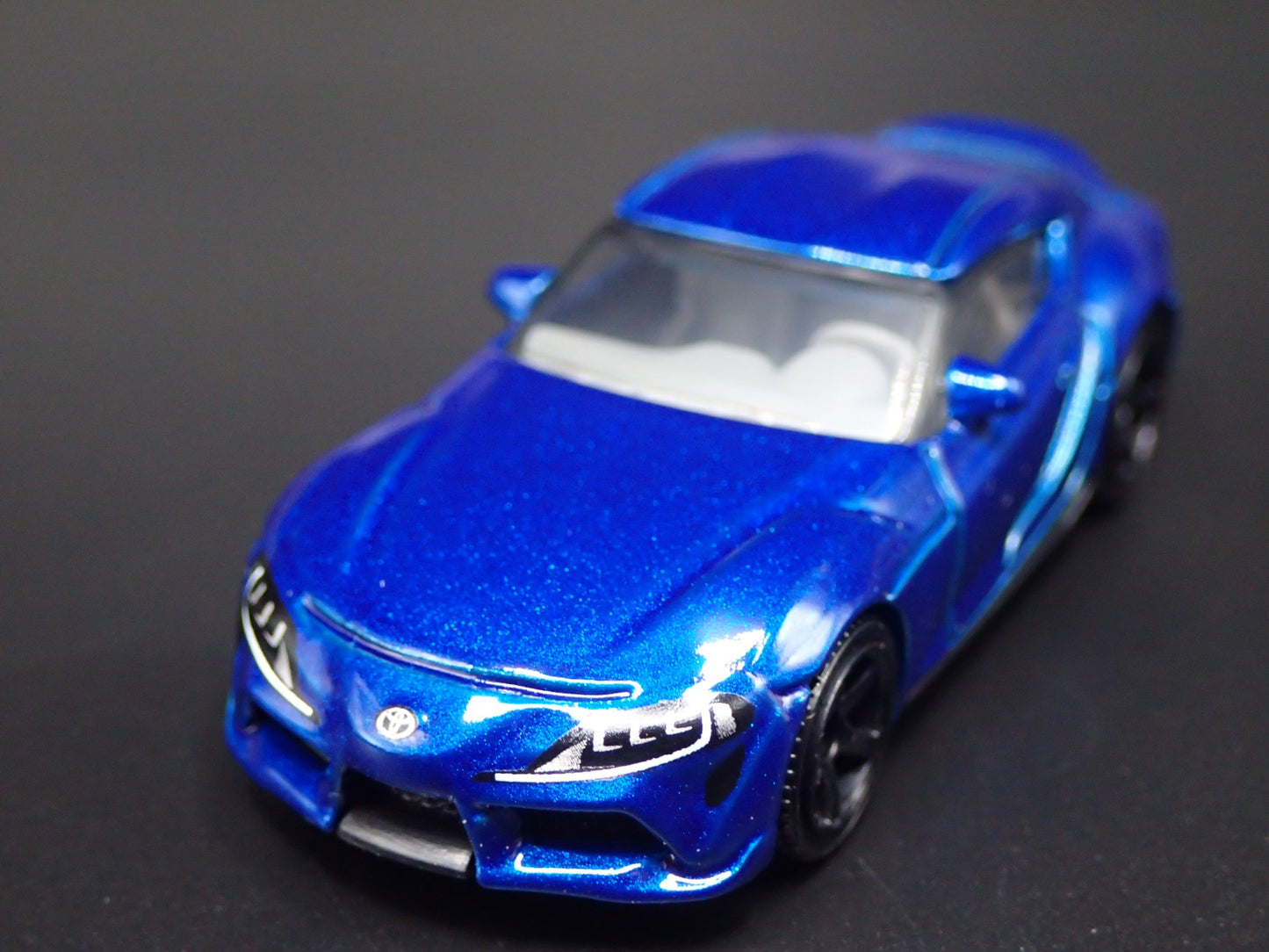 2019-2025 TOYOTA GR SUPRA BLUE 1/64 SCALE COLLECTIBLE DIORAMA DIECAST MODEL CAR