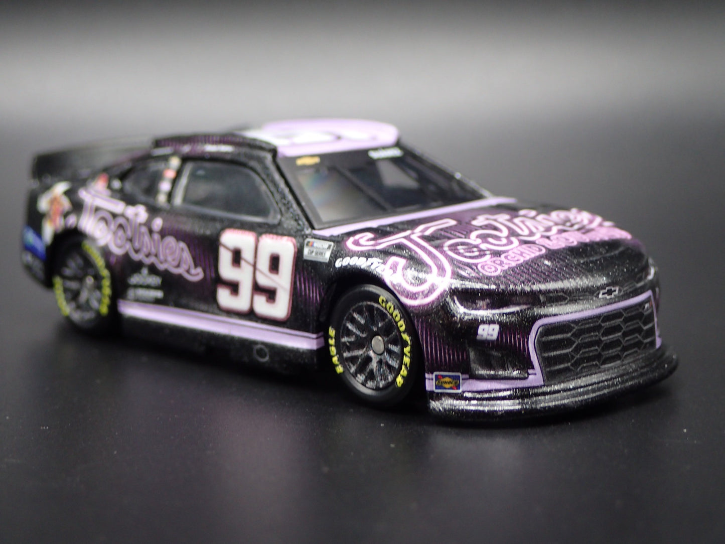 2024 24 CHEVY CAMARO ZL1 99 DANIEL SUAREZ TOOTSIES NASCAR 1:64 DIECAST MODEL CAR