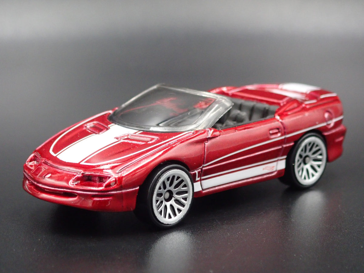 1993-2002 CHEVY CHEVROLET CAMARO CONVERTIBLE RED 1:64 SCALE DIECAST MODEL CAR