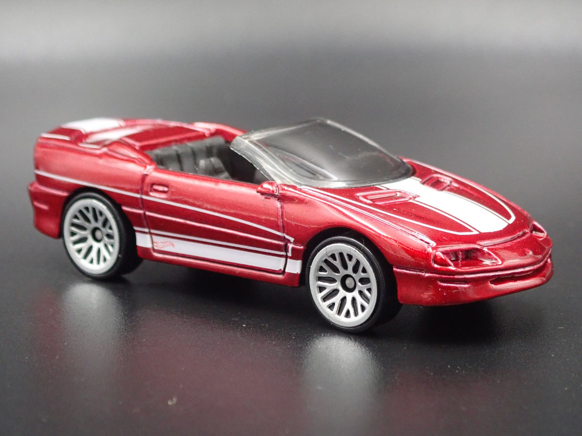 1993-2002 CHEVY CHEVROLET CAMARO CONVERTIBLE RED 1:64 SCALE DIECAST MODEL CAR
