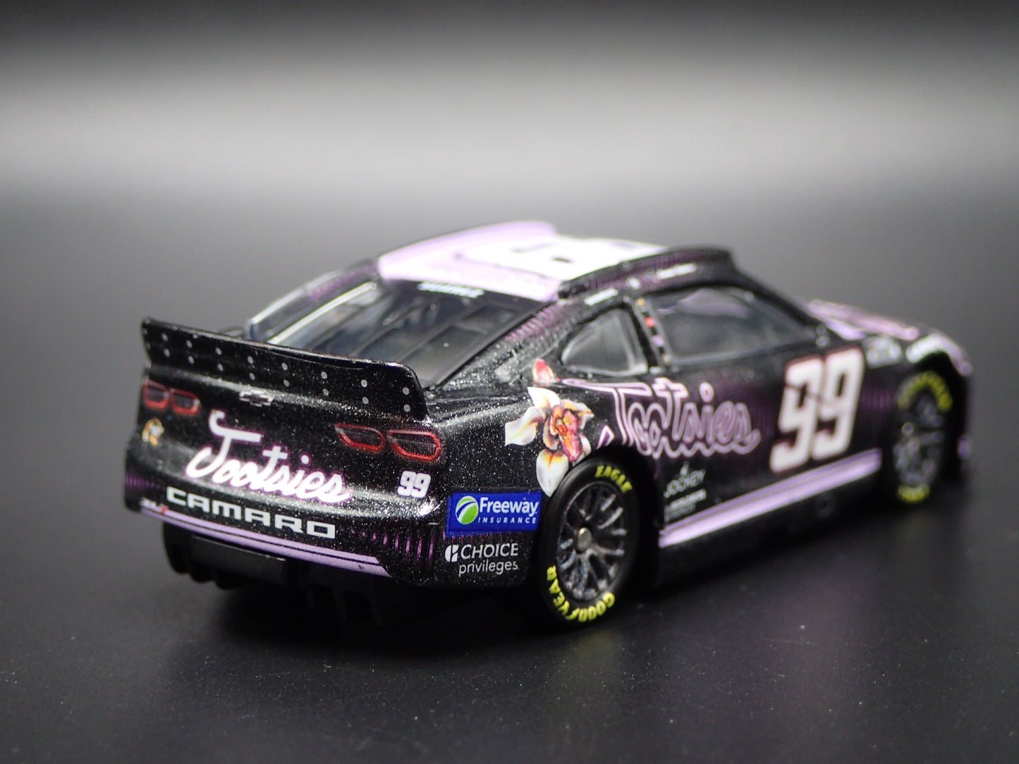 2024 24 CHEVY CAMARO ZL1 99 DANIEL SUAREZ TOOTSIES NASCAR 1:64 DIECAST MODEL CAR