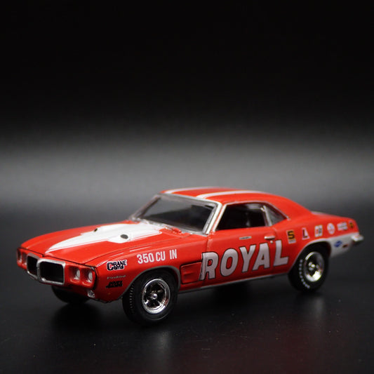 1969 69 PONTIAC FIREBIRD ROYAL BOBCAT 1:64 SCALE DIORAMA DIECAST MODEL CAR