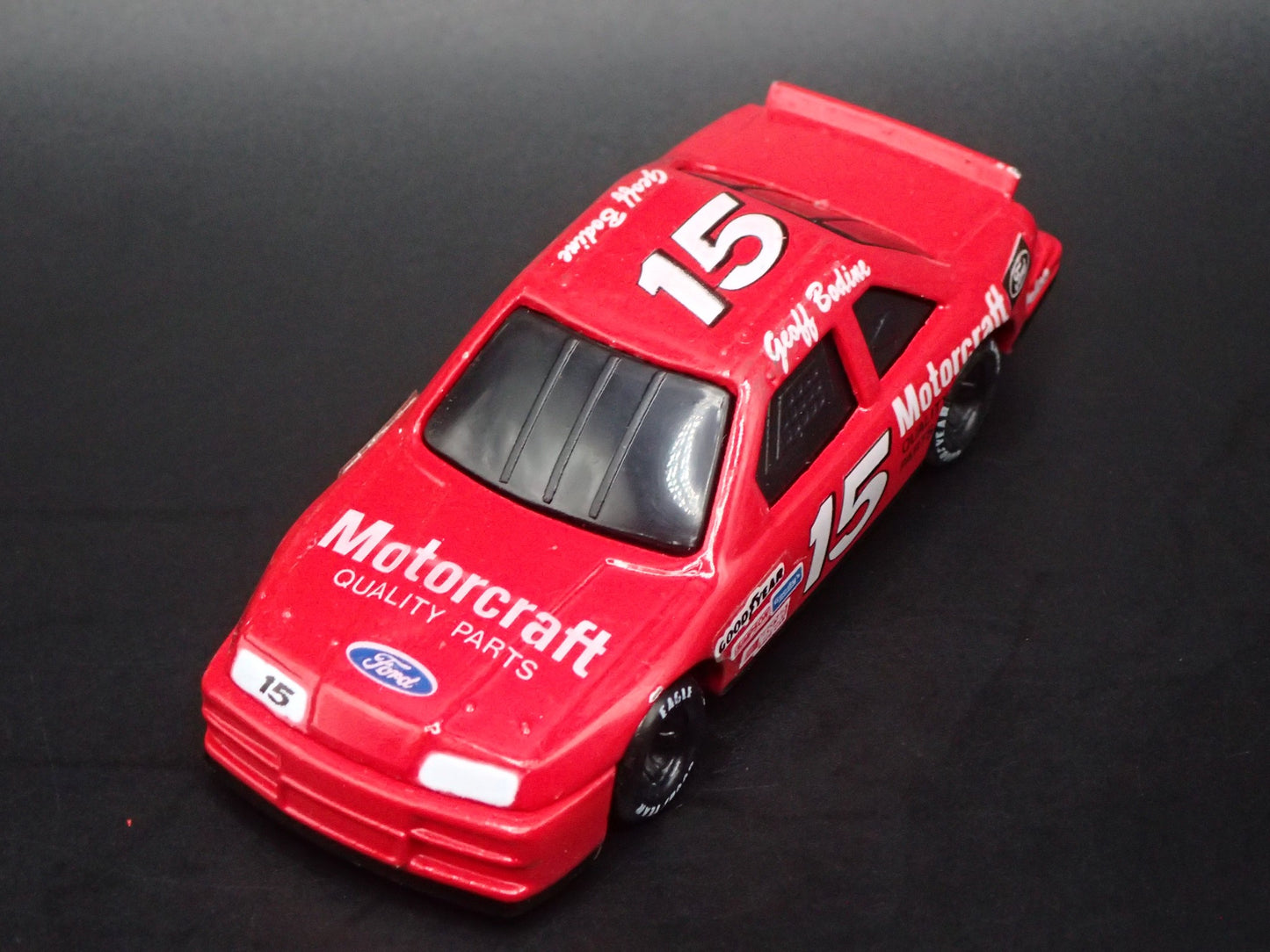 1991 91 FORD THUNDERBIRD 15 GEOFF BODINE NASCAR 1:64 SCALE DIECAST MODEL CAR