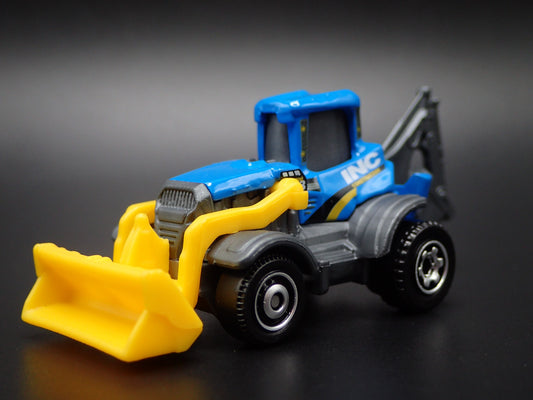 BACKHOE CONTRUCTION VEHICLE 1:64 MB SCALE COLLECTIBLE DIORAMA DIECAST MODEL CAR