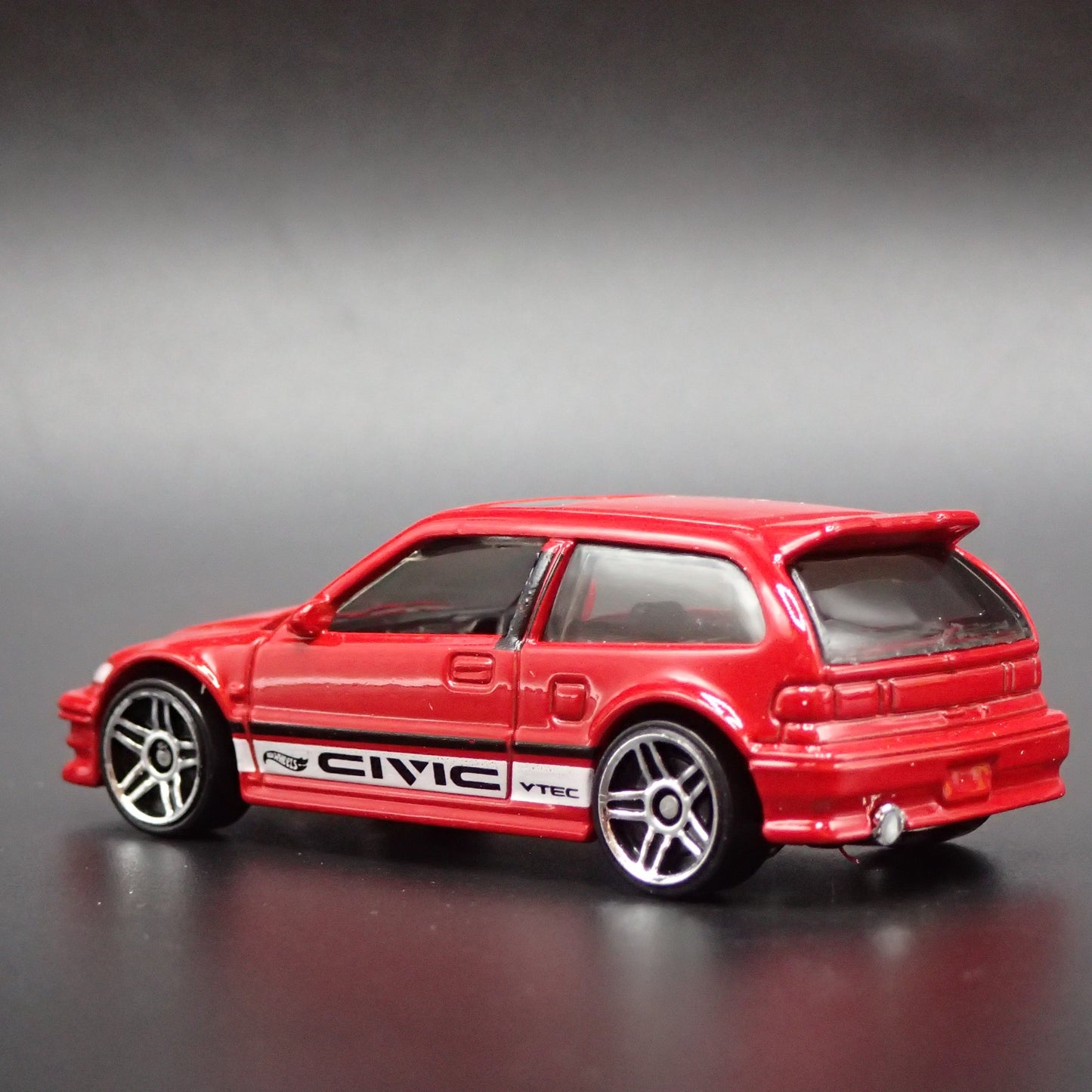 1987-1991 HONDA CIVIC EF HATCH 1:64 SCALE COLLECTIBLE DIORAMA DIECAST MODEL CAR