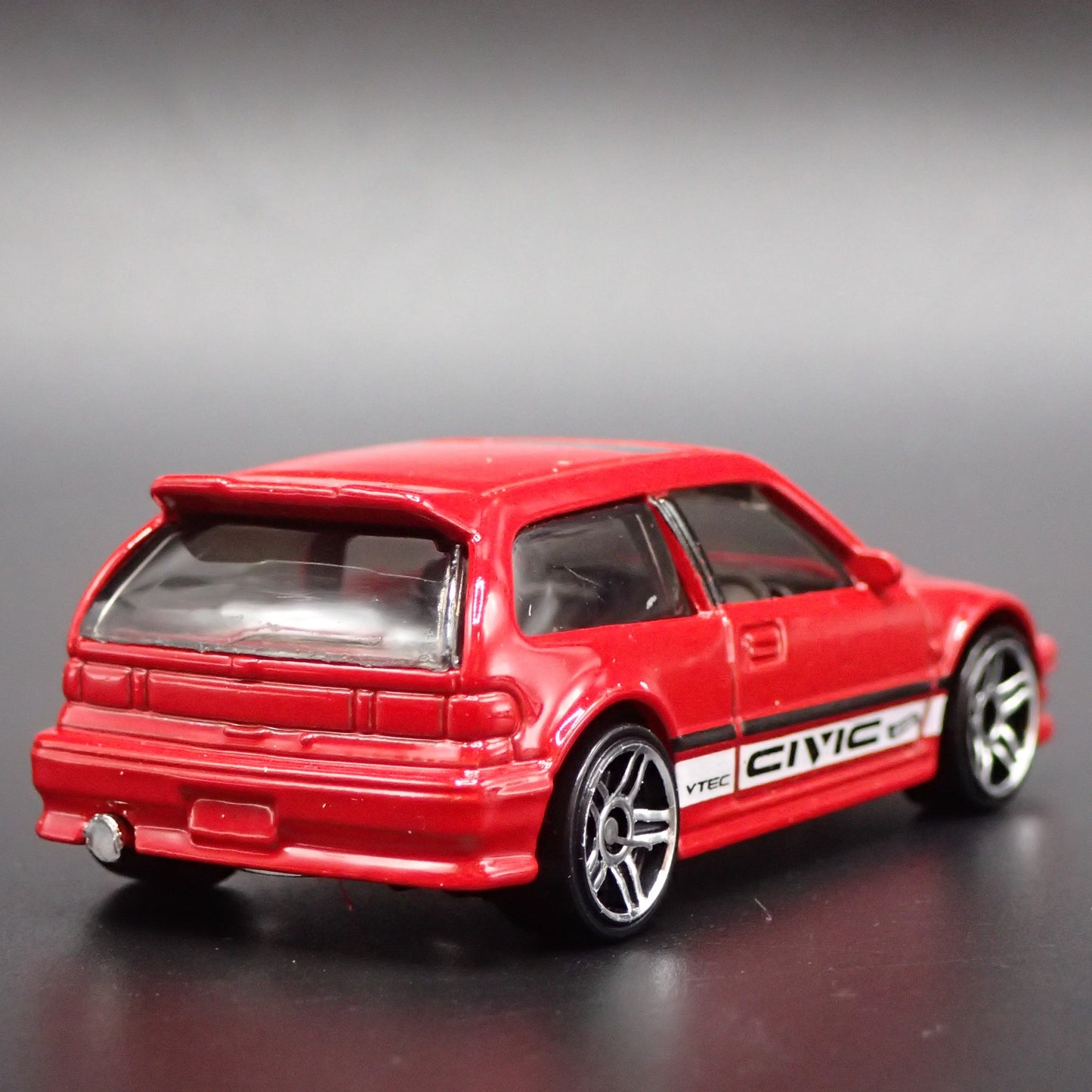 1987-1991 HONDA CIVIC EF HATCH 1:64 SCALE COLLECTIBLE DIORAMA DIECAST MODEL CAR