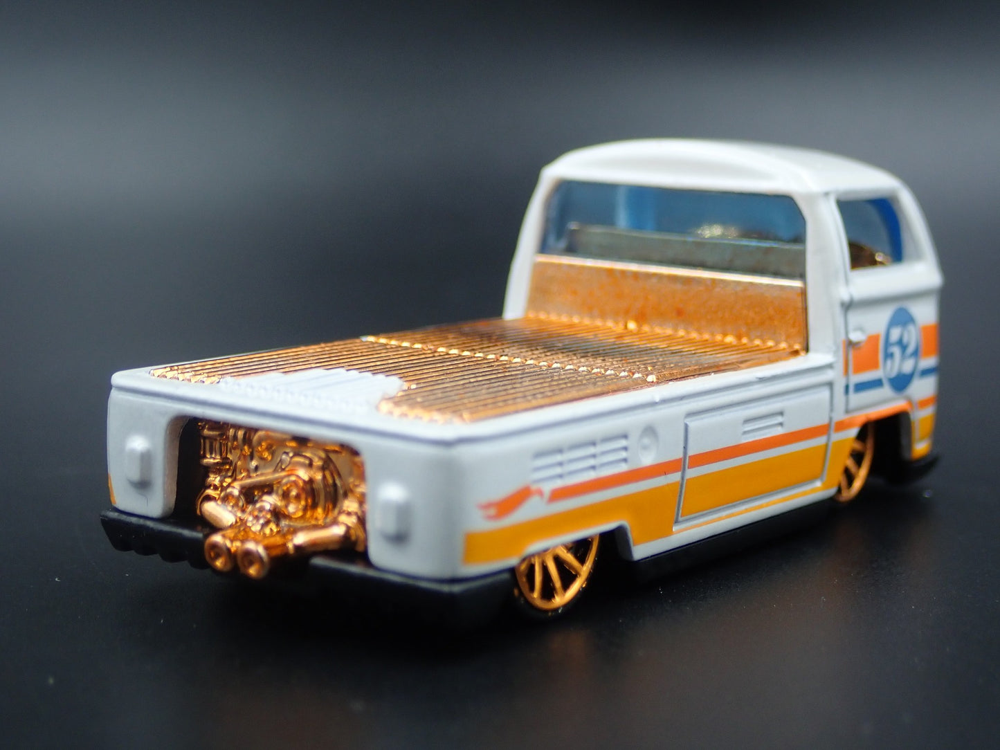 1967-1979 VW VOLKSWAGEN TYPE 2 T2 SINGLE CAB PICKUP 1:64 SCALE DIECAST MODEL CAR