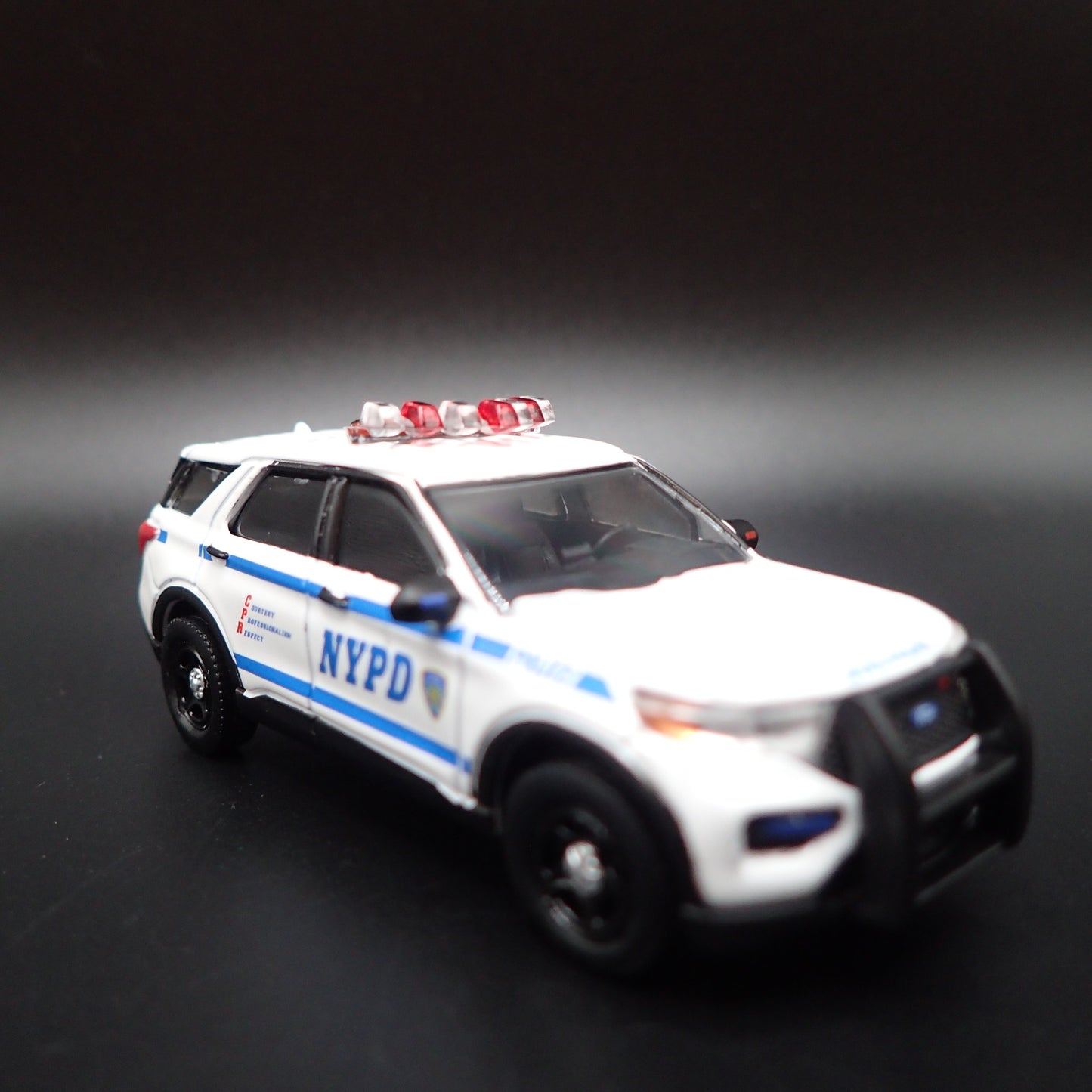 2020 FORD EXPLORER POLICE INTERCEPTOR UTILITY NYPD 1:64 SCALE DIECAST MODEL CAR