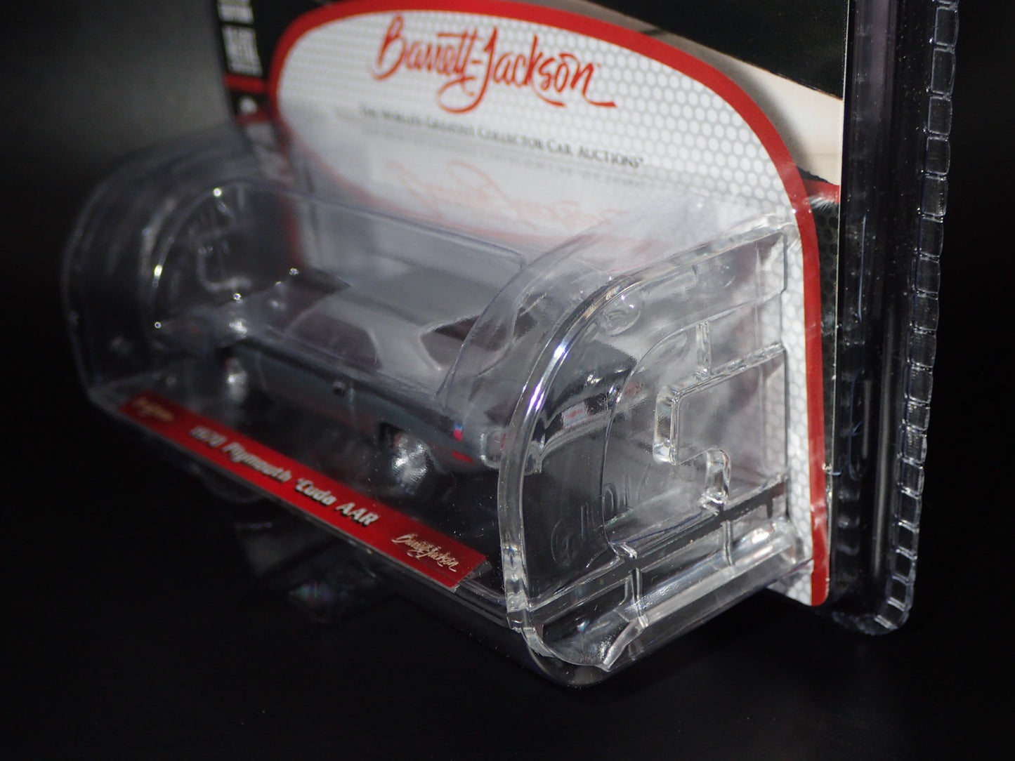2025 GREENLIGHT 1970 PLYMOUTH CUDA AAR BARRETT JACKSON 16 1:64 RAW SUPER CHASE