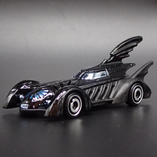 BATMAN FOREVER BATMOBILE BLACK 1:64 SCALE COLLECTIBLE DIORAMA DIECAST MODEL CAR