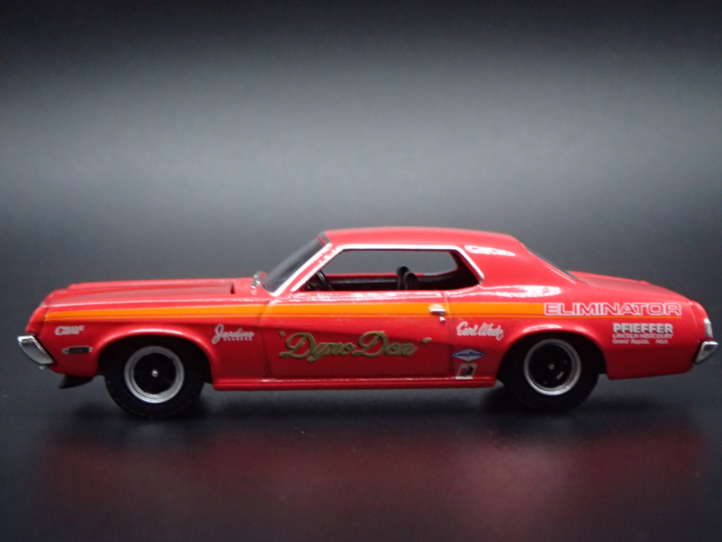 1969 69 MERCURY COUGAR ELIMINATOR DYNO DON NHRA 1:64 SCALE DIECAST MODEL CAR