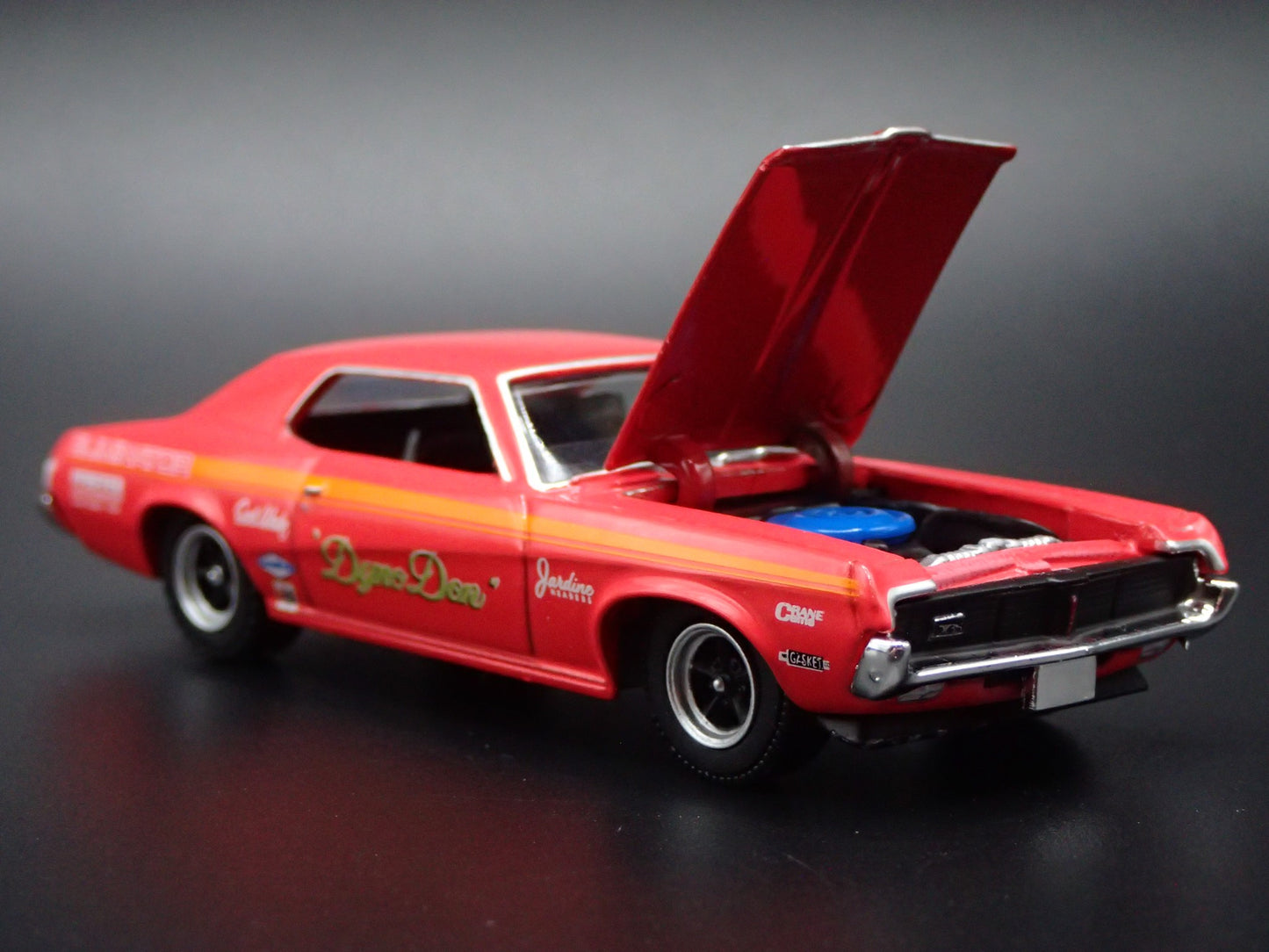 1969 69 MERCURY COUGAR ELIMINATOR DYNO DON NHRA 1:64 SCALE DIECAST MODEL CAR