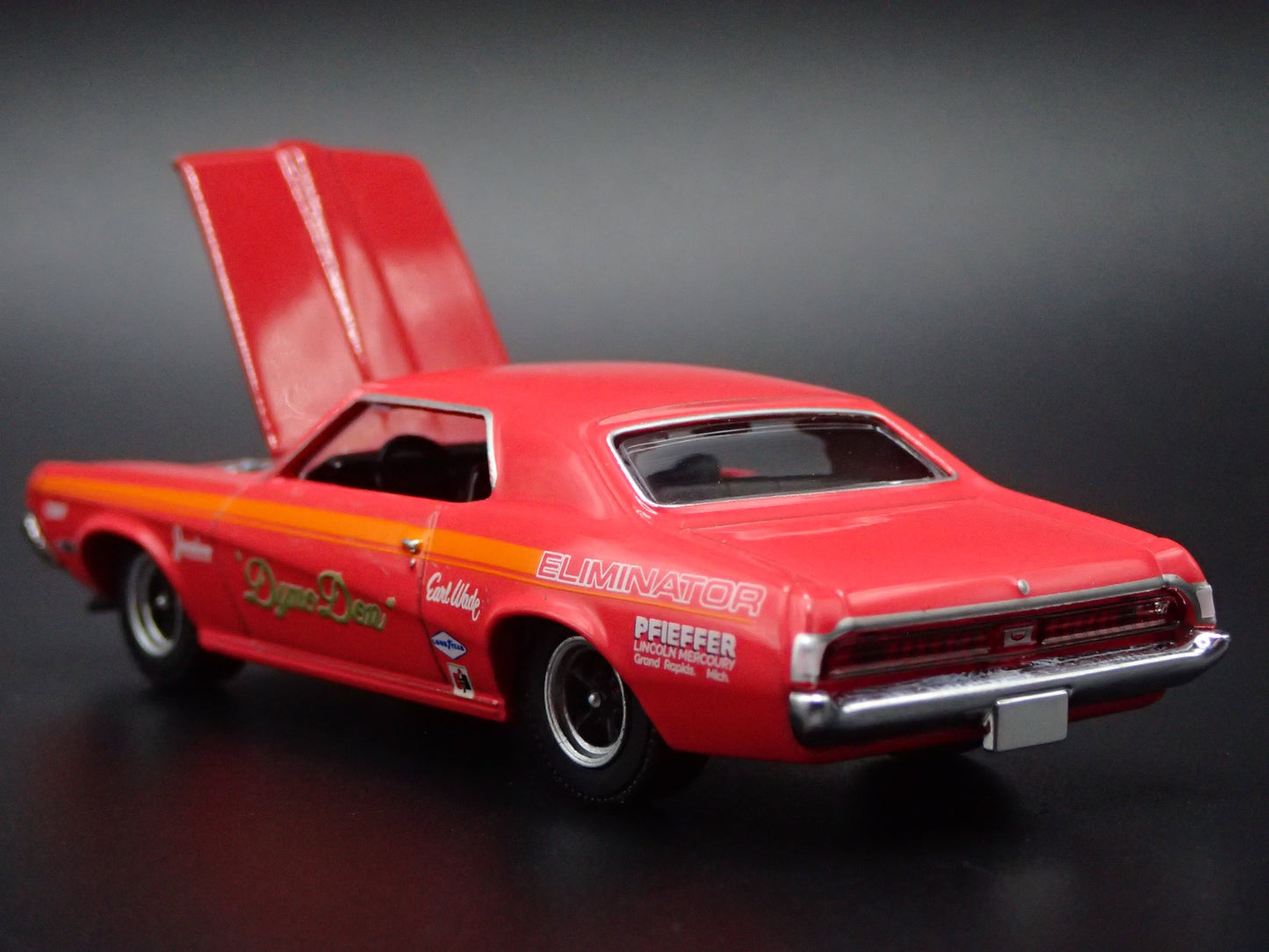 1969 69 MERCURY COUGAR ELIMINATOR DYNO DON NHRA 1:64 SCALE DIECAST MODEL CAR
