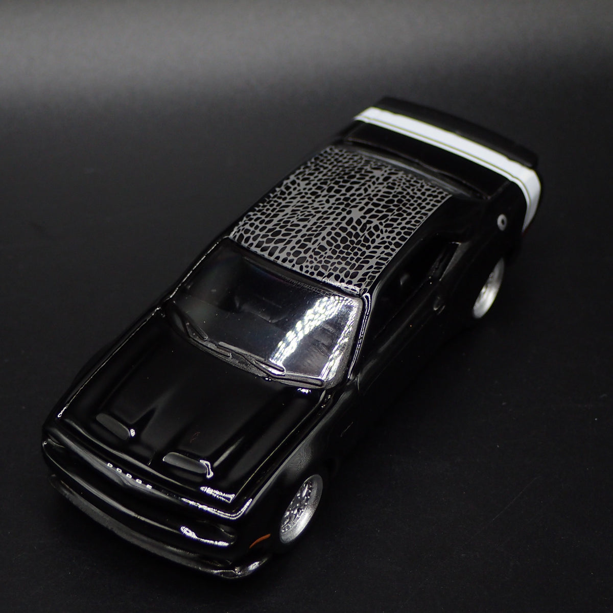 2023 23 DODGE CHALLENGER SRT HELLCAT REDEYE 1/64 SCALE DIORAMA DIECAST MODEL CAR-Burning Rubber Toy Company