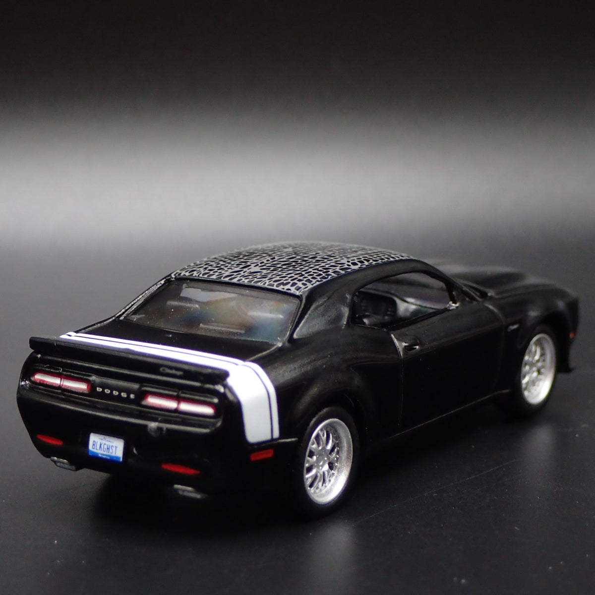 2023 23 DODGE CHALLENGER SRT HELLCAT REDEYE 1/64 SCALE DIORAMA DIECAST MODEL CAR-Burning Rubber Toy Company