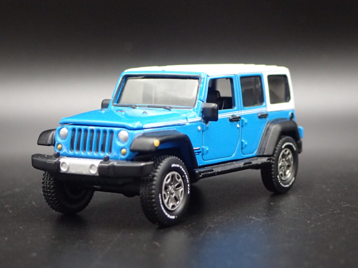 2006-2018 JEEP WRANGLER UNLIMITED JK SPORT 4 DOOR 1:64 SCALE DIECAST MODEL CAR-Burning Rubber Toy Company