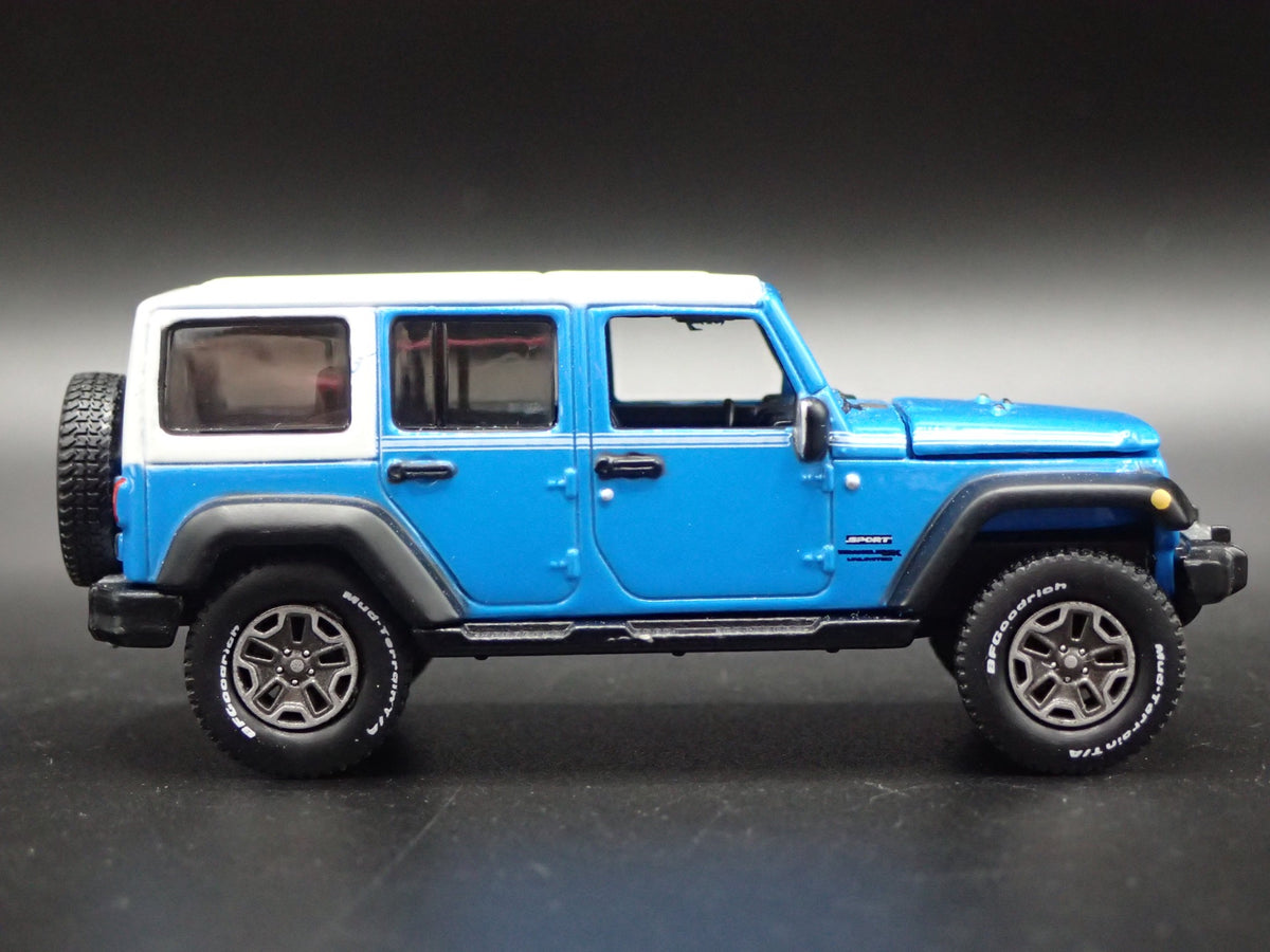 2006-2018 JEEP WRANGLER UNLIMITED JK SPORT 4 DOOR 1:64 SCALE DIECAST MODEL CAR-Burning Rubber Toy Company