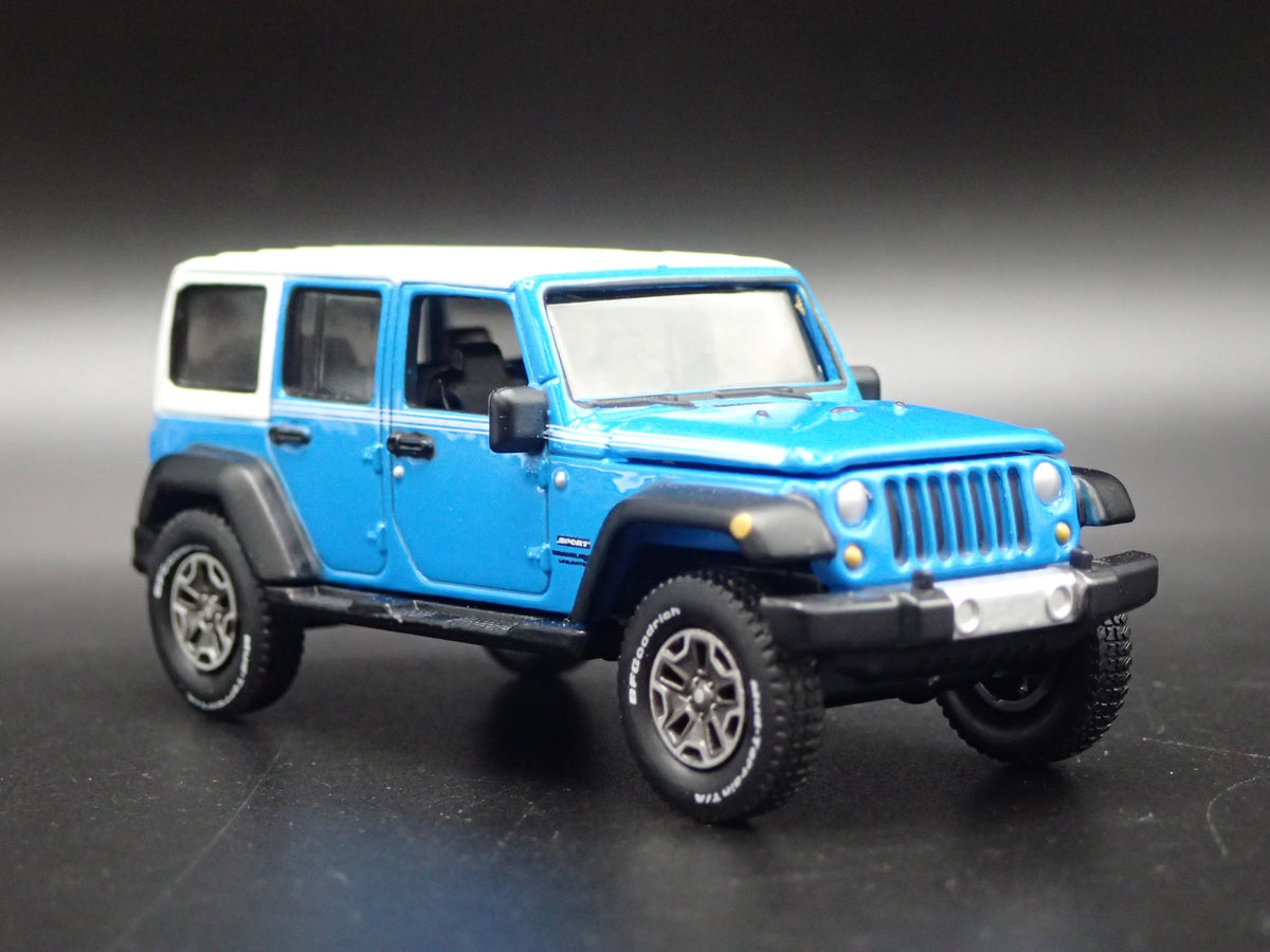 2006-2018 JEEP WRANGLER UNLIMITED JK SPORT 4 DOOR 1:64 SCALE DIECAST MODEL CAR-Burning Rubber Toy Company