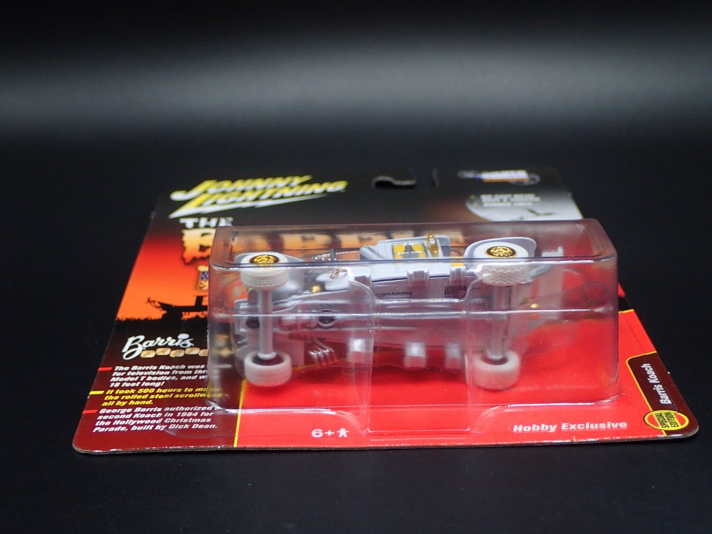2025 GEORGE BARRIS MUNSTERS SET OF 2 SILVER SCREEN JOHNNY WHITE LIGHTNING CHASE