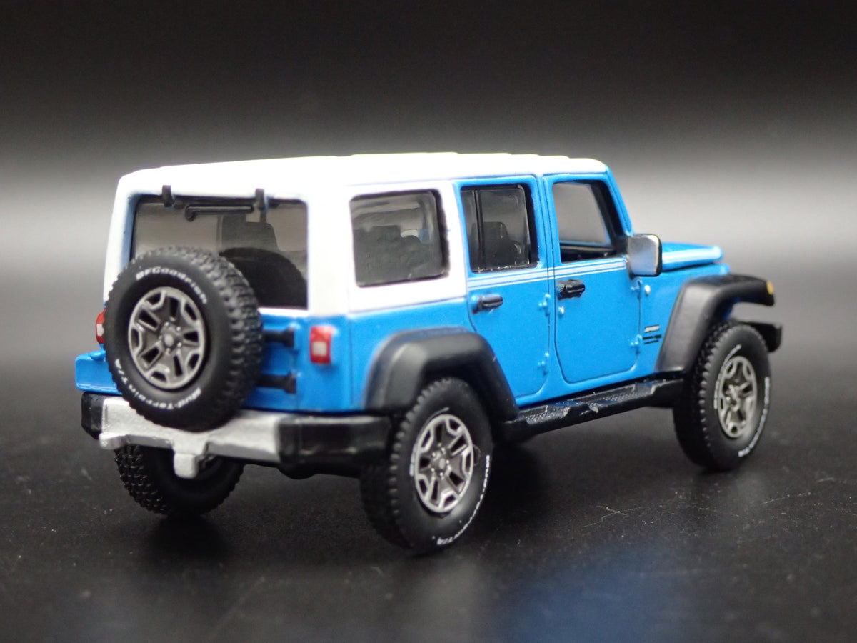 2006-2018 JEEP WRANGLER UNLIMITED JK SPORT 4 DOOR 1:64 SCALE DIECAST MODEL CAR-Burning Rubber Toy Company