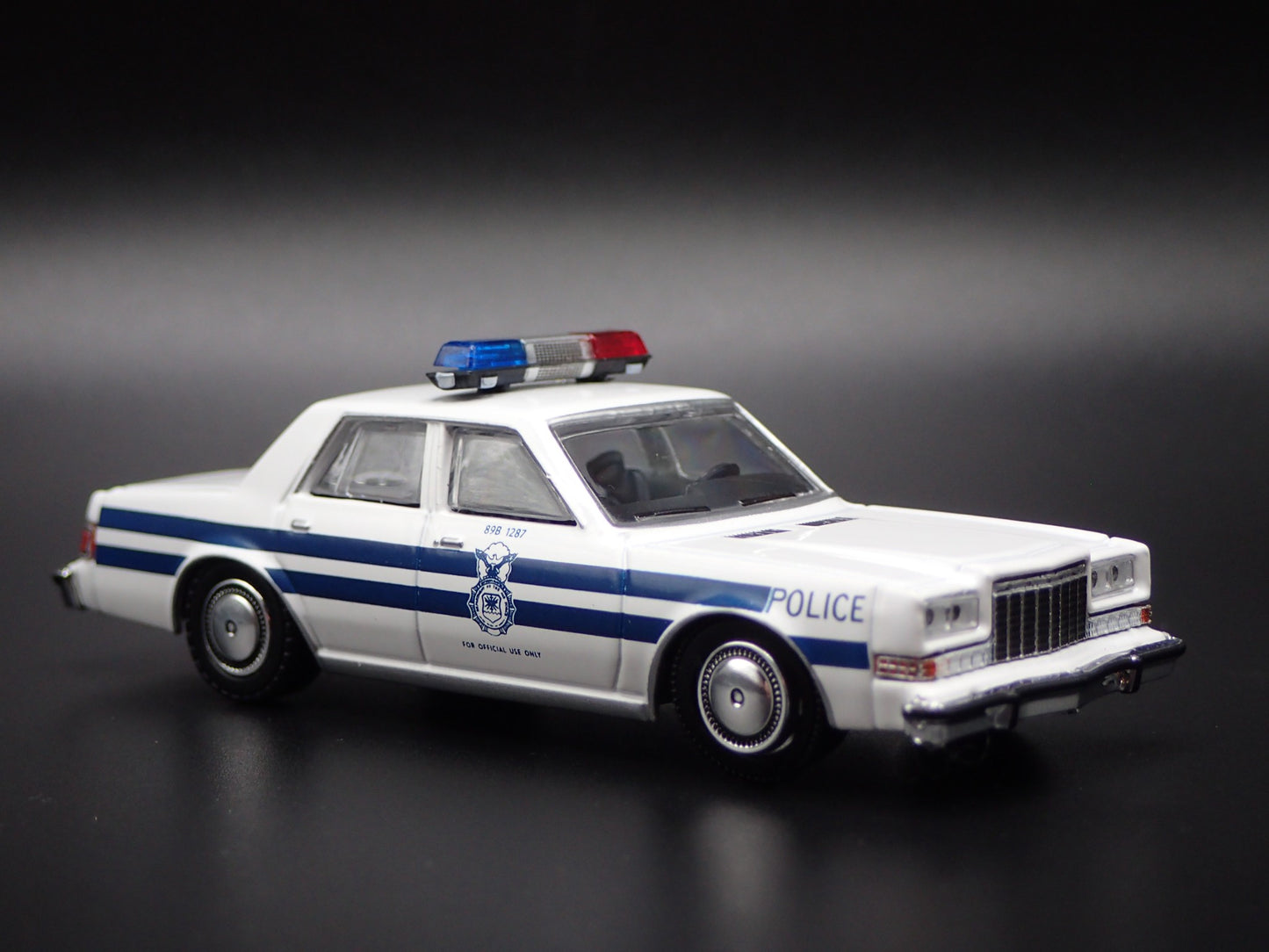 1985 85 DODGE DIPLOMAT US AIR FORCE SECURITY POLICE 1:64 SCALE DIECAST MODEL CAR
