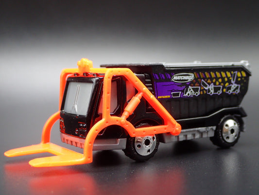 MODERN GARBAGE RECYCLING TRASH TRUCK 1/64 MB SCALE DIORAMA DIECAST MODEL CAR