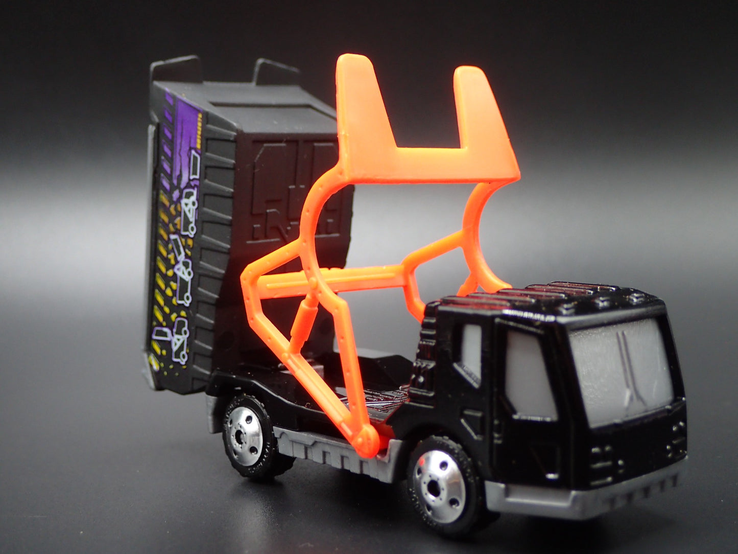 MODERN GARBAGE RECYCLING TRASH TRUCK 1/64 MB SCALE DIORAMA DIECAST MODEL CAR