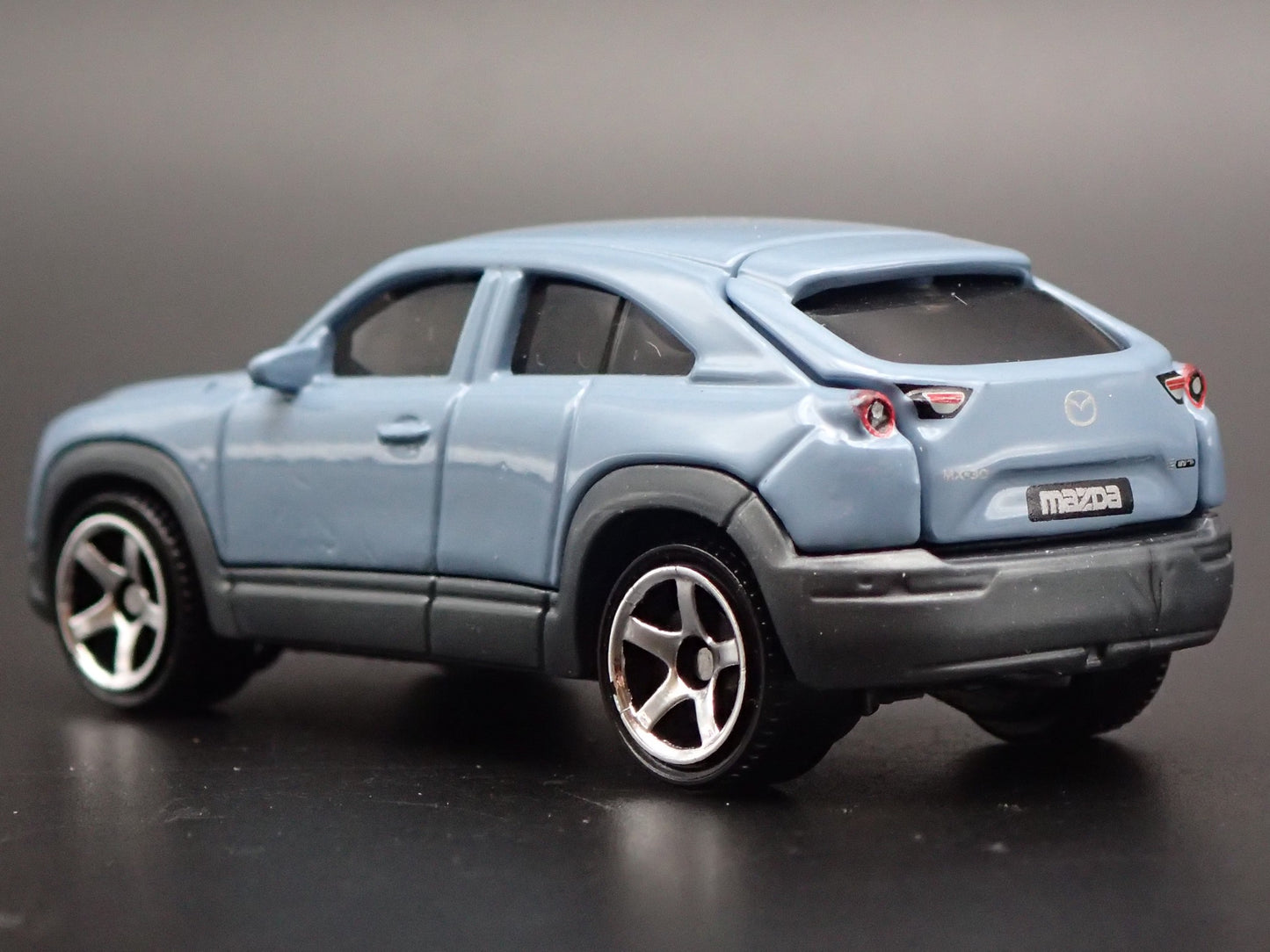2022-2025 MAZDA MX-30 SUV BLUE 1:64 SCALE COLLECTIBLE DIORAMA DIECAST MODEL CAR