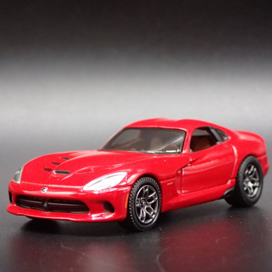 2013-2017 DODGE VIPER SRT RED 1/64 SCALE COLLECTIBLE DIORAMA DIECAST MODEL CAR