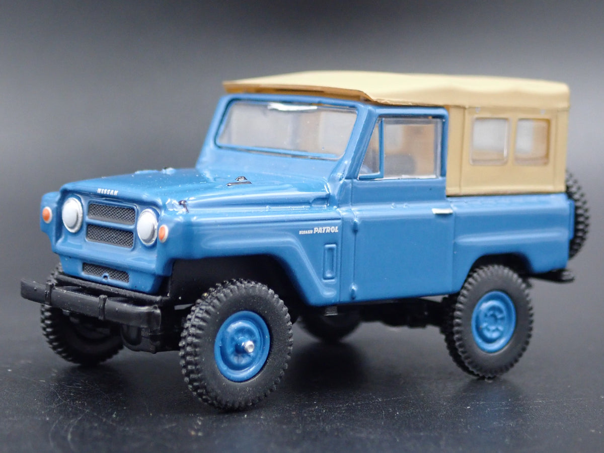 1968 68 NISSAN PATROL SUV TRUCK 1:64 SCALE COLLECTIBLE DIORAMA DIECAST MODEL CAR-Burning Rubber Toy Company