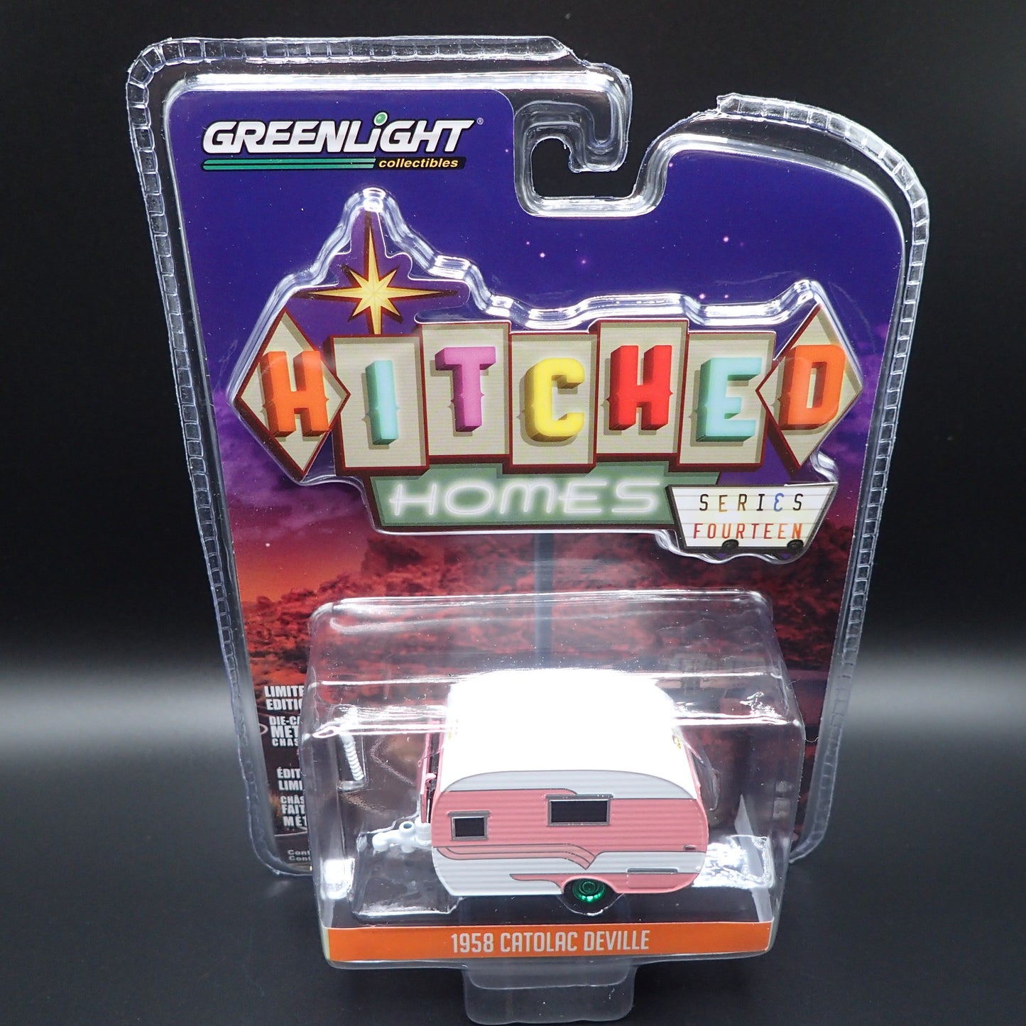 2023 GREENLIGHT HITCHED HOMES 14 1958 CATOLAC DEVILLE TRAILER GREEN MACHINE
