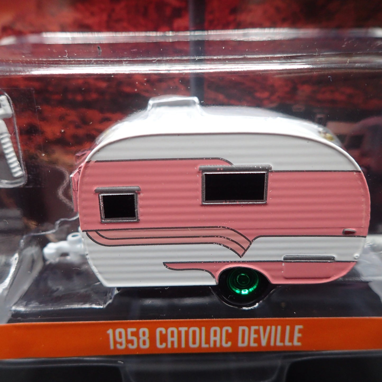 2023 GREENLIGHT HITCHED HOMES 14 1958 CATOLAC DEVILLE TRAILER GREEN MACHINE