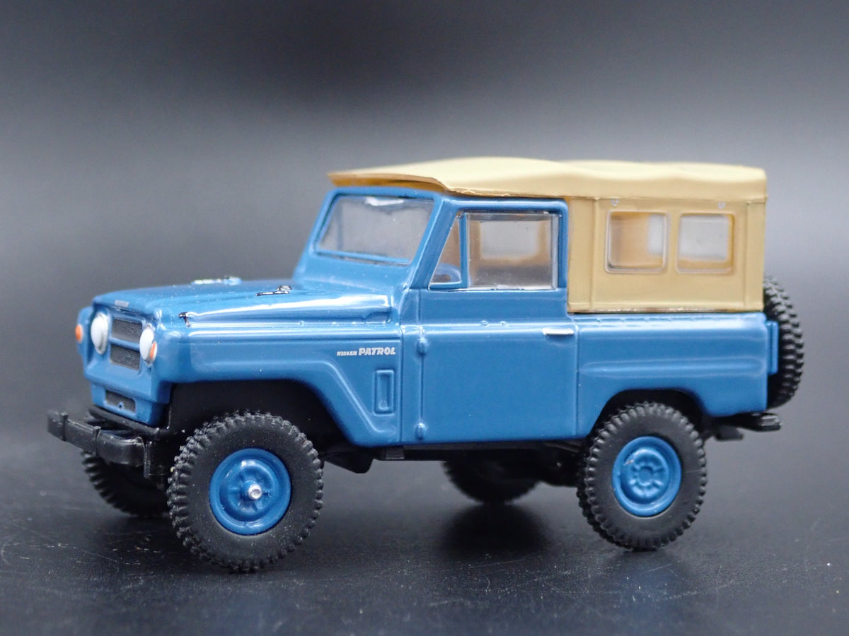 1968 68 NISSAN PATROL SUV TRUCK 1:64 SCALE COLLECTIBLE DIORAMA DIECAST MODEL CAR-Burning Rubber Toy Company