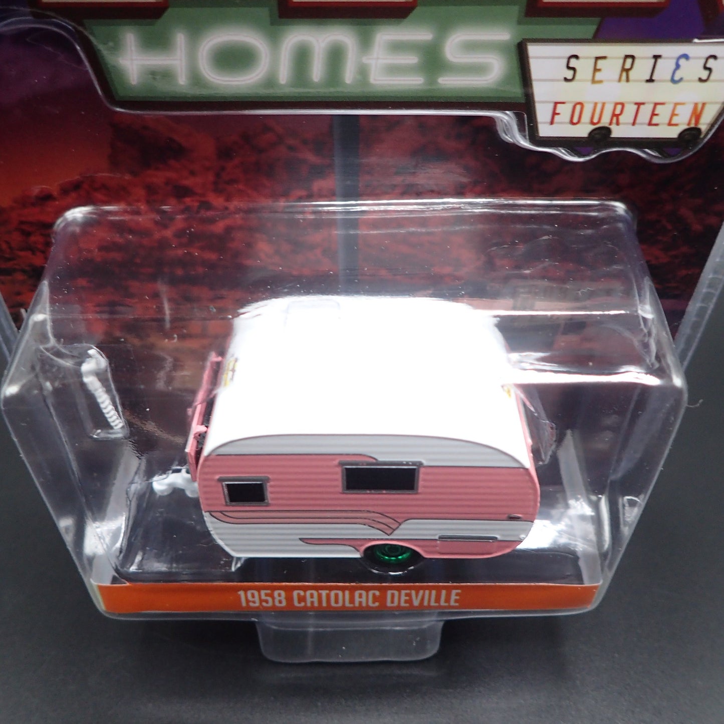 2023 GREENLIGHT HITCHED HOMES 14 1958 CATOLAC DEVILLE TRAILER GREEN MACHINE