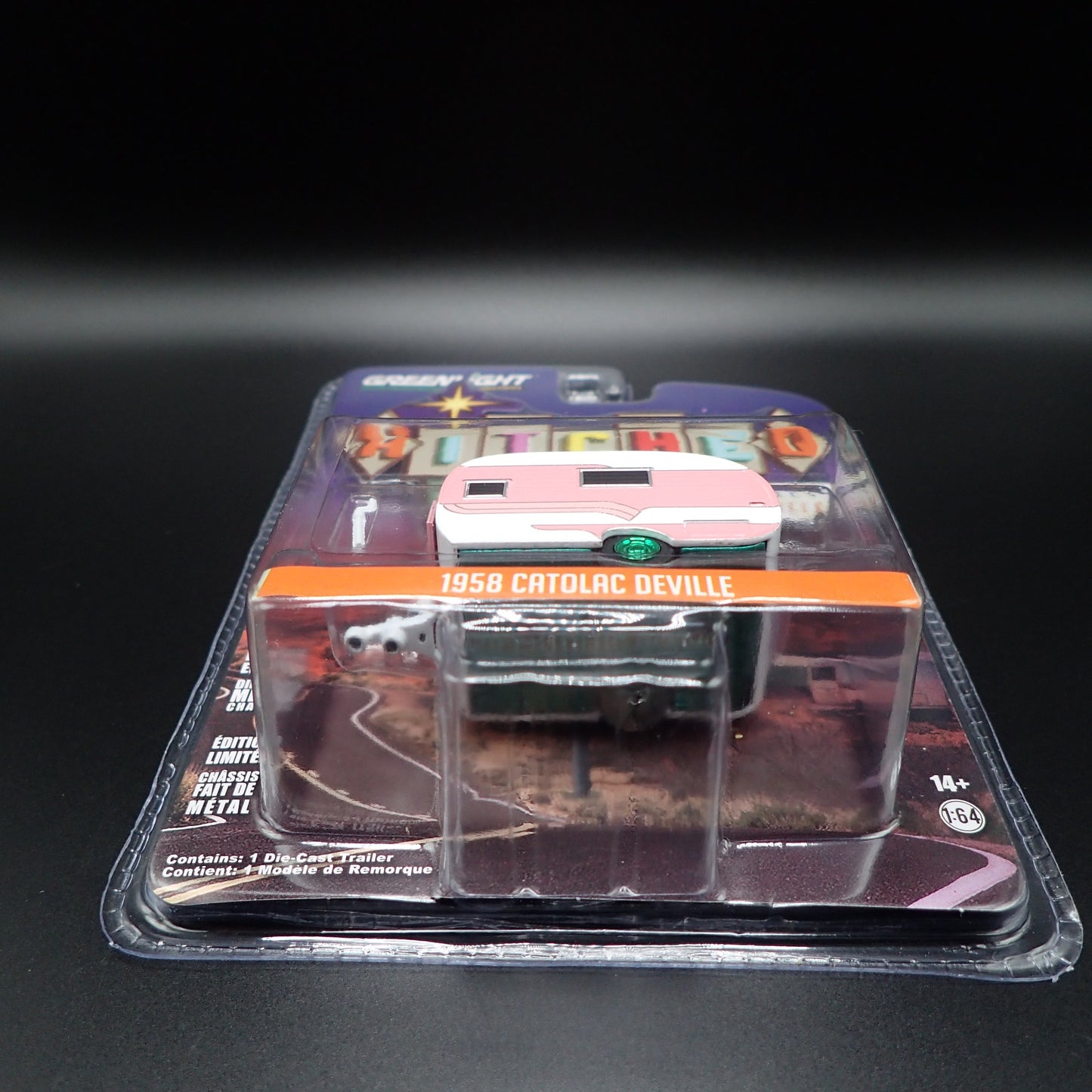 2023 GREENLIGHT HITCHED HOMES 14 1958 CATOLAC DEVILLE TRAILER GREEN MACHINE