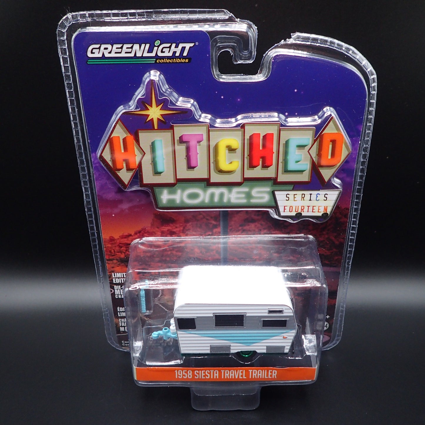 2023 GREENLIGHT HITCHED HOMES 14 1958 SIESTA TRAVEL TRAILER GREEN MACHINE