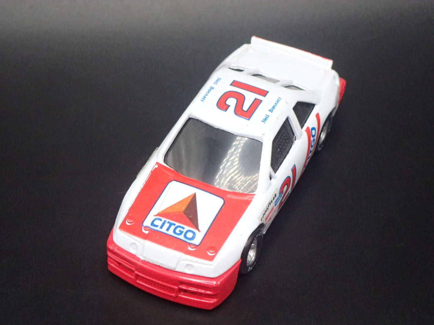 1991 91 FORD THUNDERBIRD 21 GREG TRAMMELL NASCAR 1/64 SCALE DIECAST MODEL CAR
