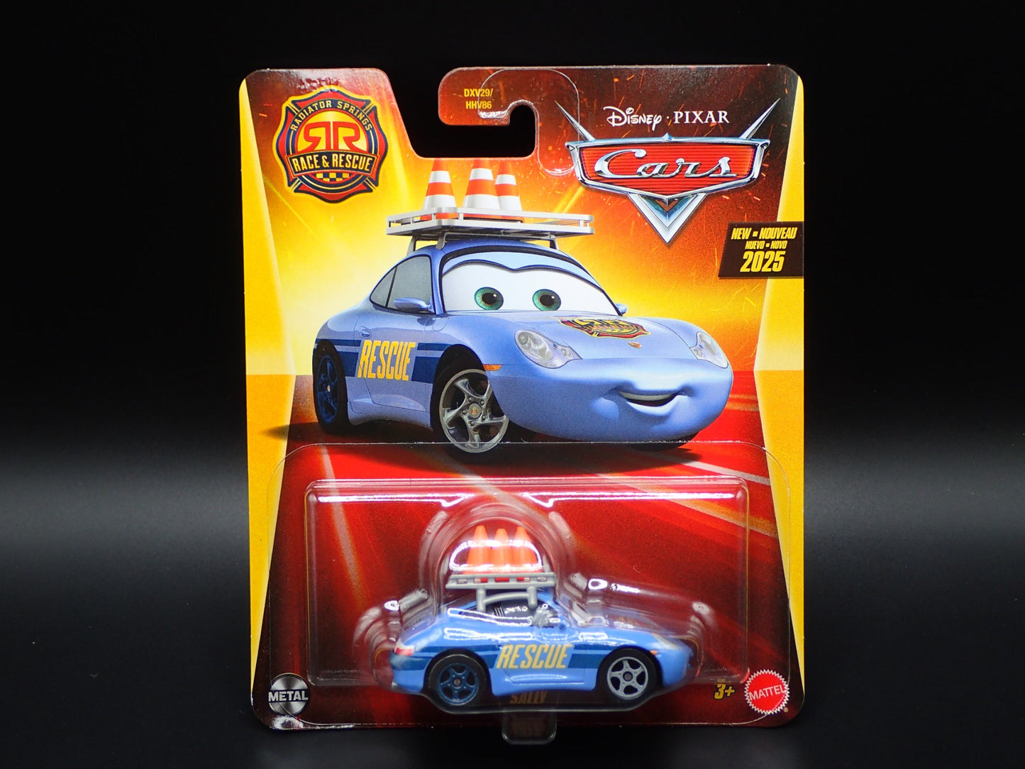 2025 DISNEY PIXAR CARS SALLY RADIATOR SPRINGS RACE & RESCUE MATTEL VERY RARE